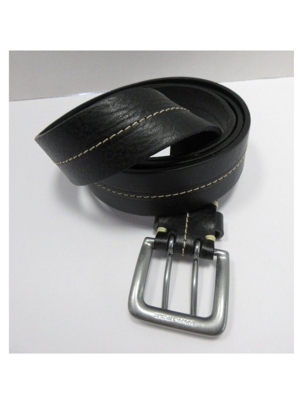Banana Republic Belt 46 Genuine Leather Double Prong Buckle Casual